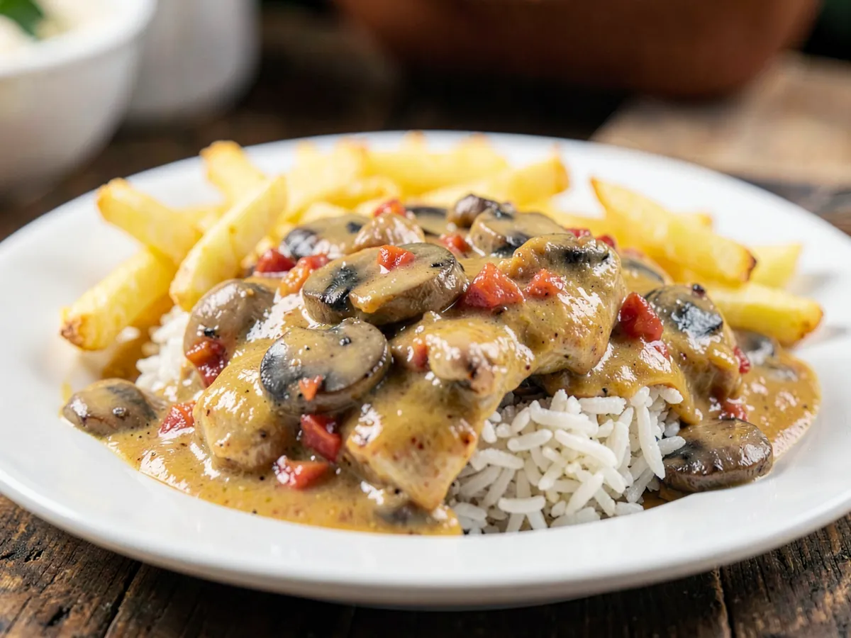 Strogonoff de Frango (Brazilian Chicken Stroganoff)