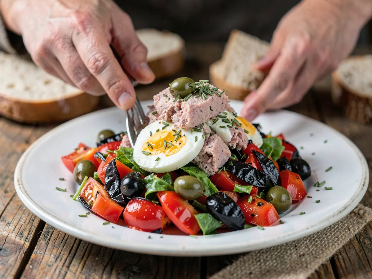 Salade Méchouia (Tunisian Grilled Pepper and Tomato Salad)