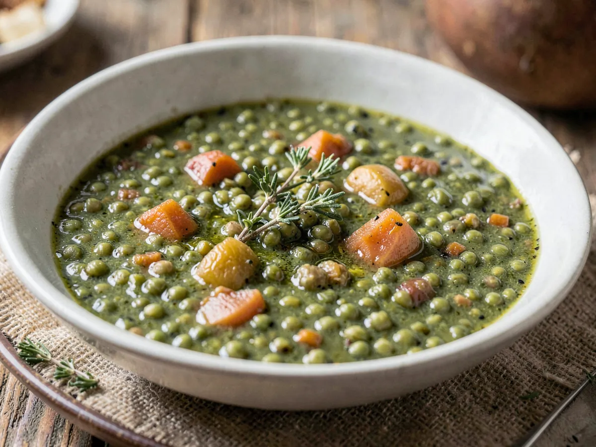 French Green Lentil Soup