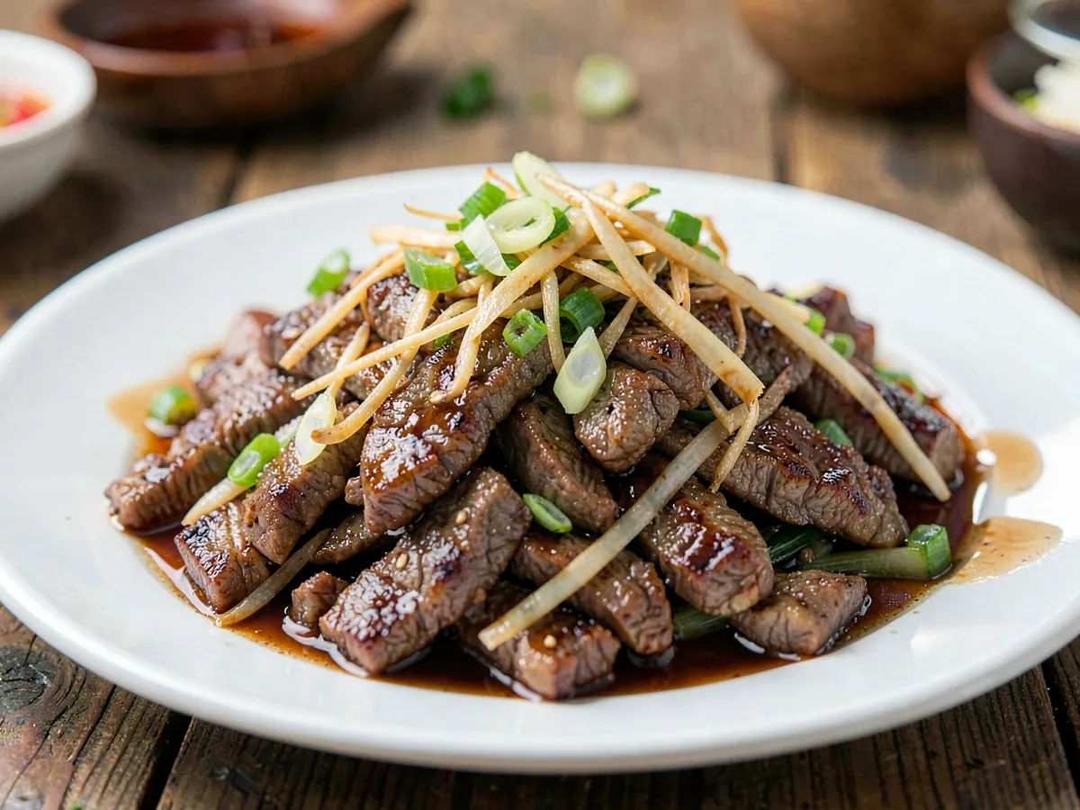Ginger Beef Stir-Fry