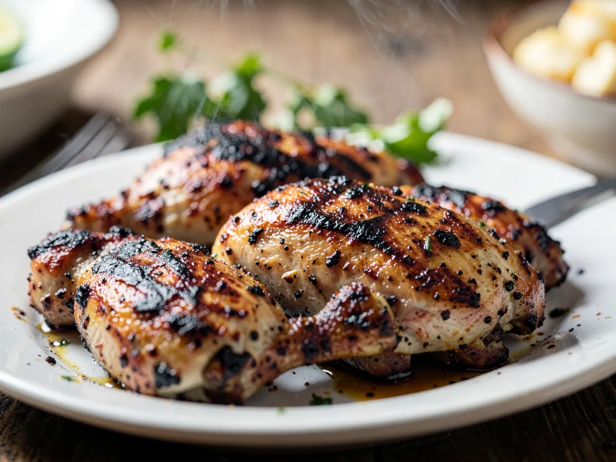 Grilled Chicken Thighs