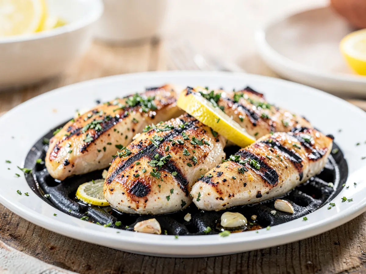 Grilled Lemon Herb Chicken