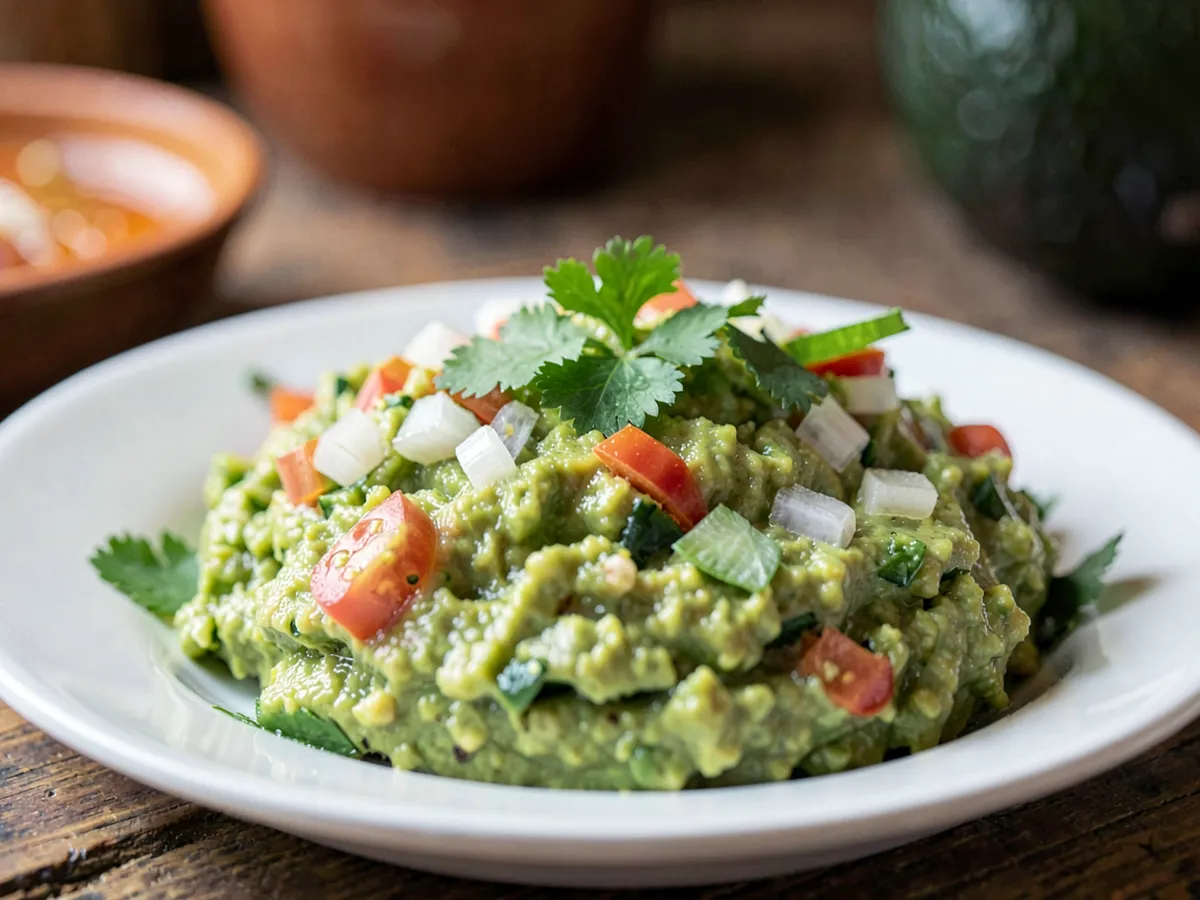 Guacamole clásico