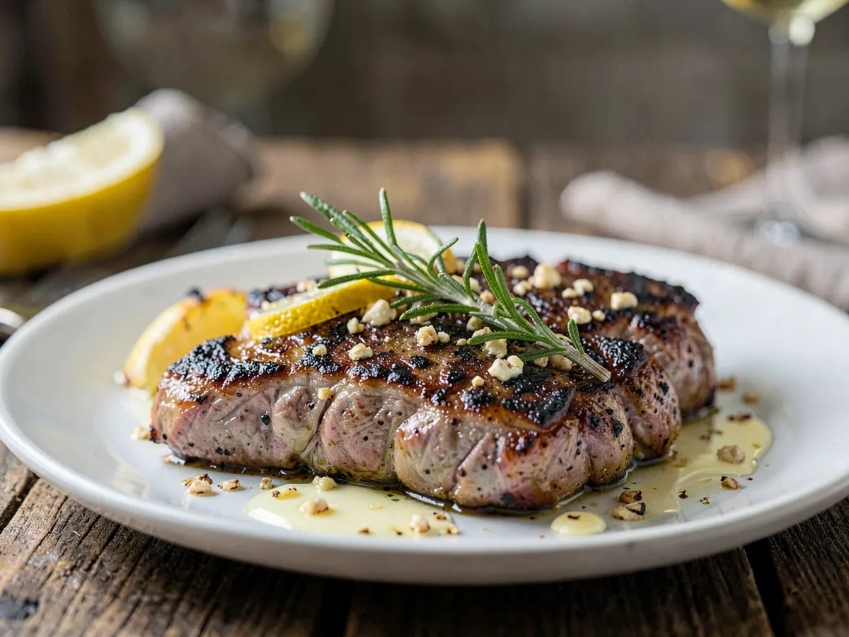 Rosemary Grilled Lamb Chops