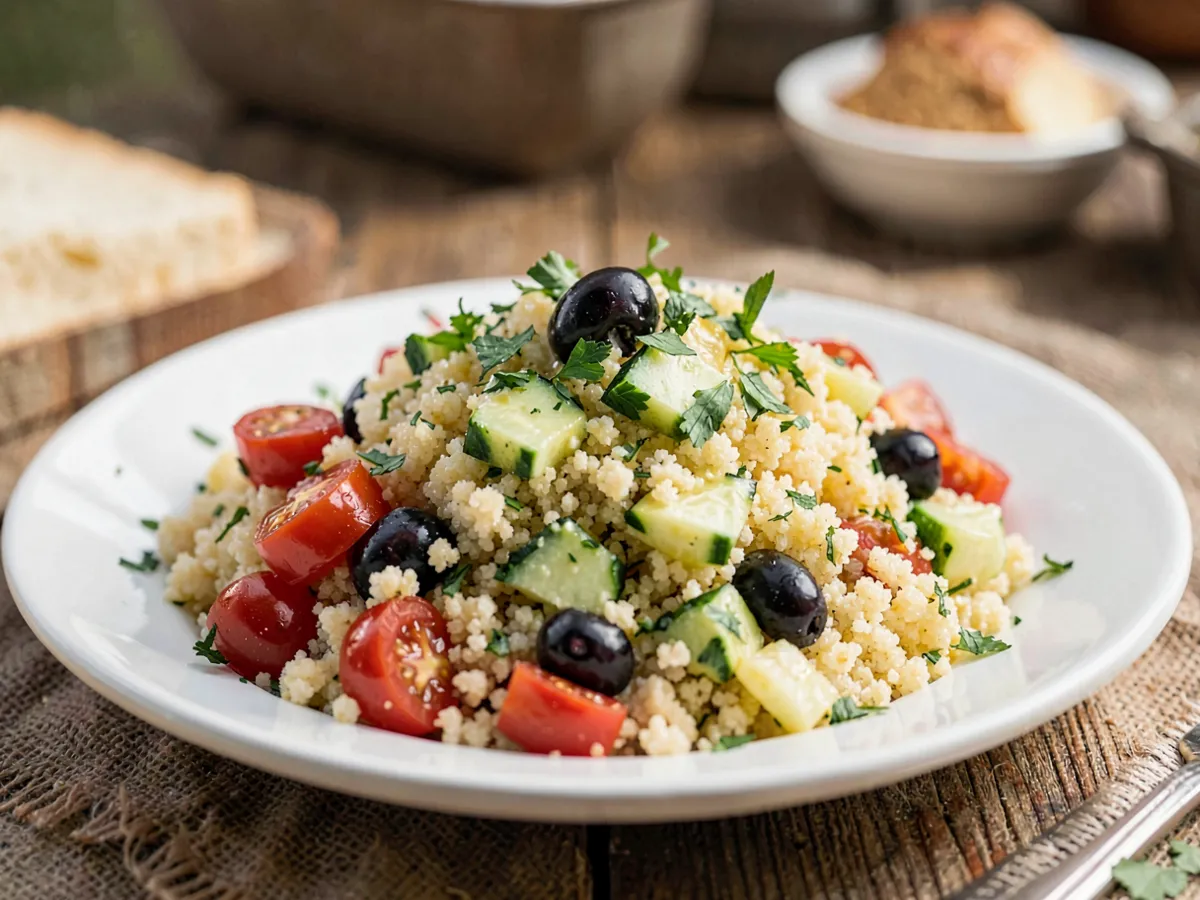 Mediterranean Couscous Salad