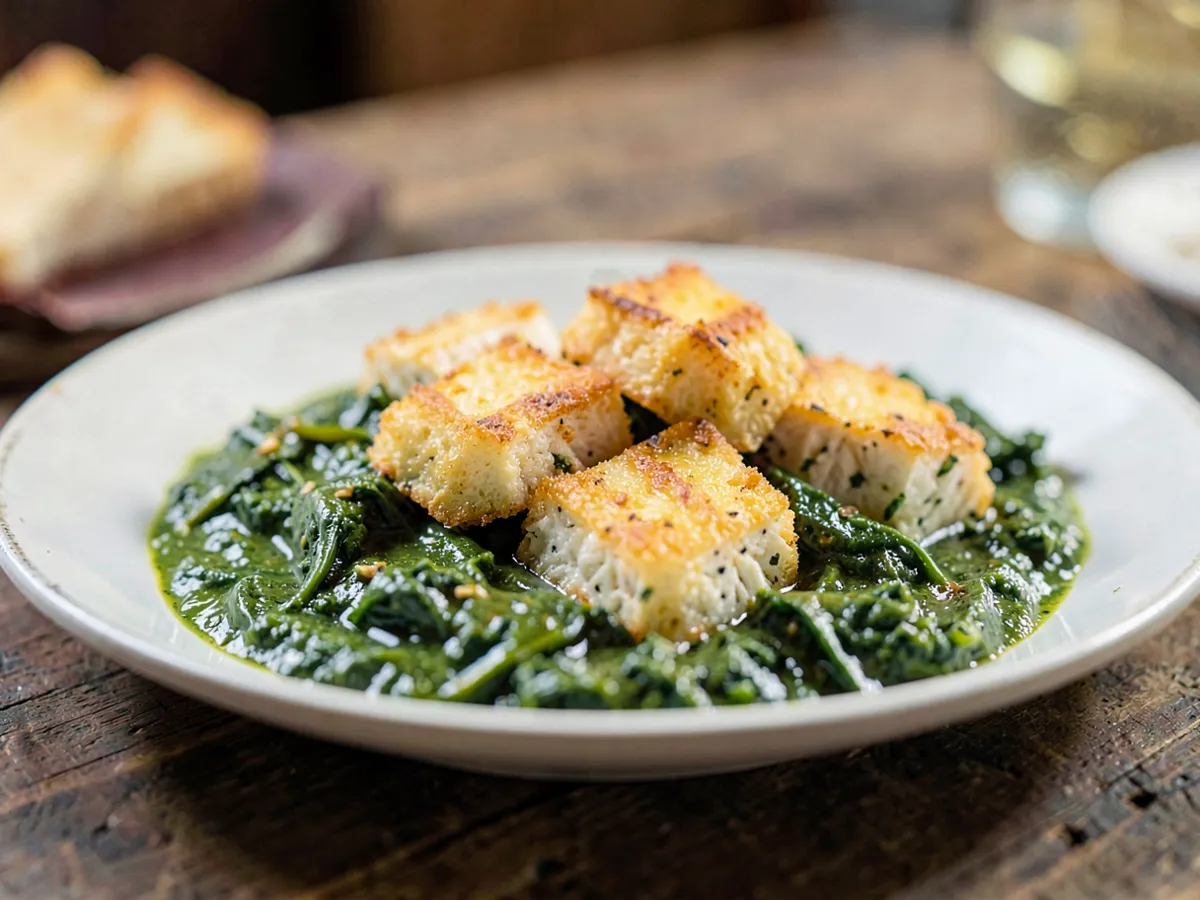 Palak Halloumi