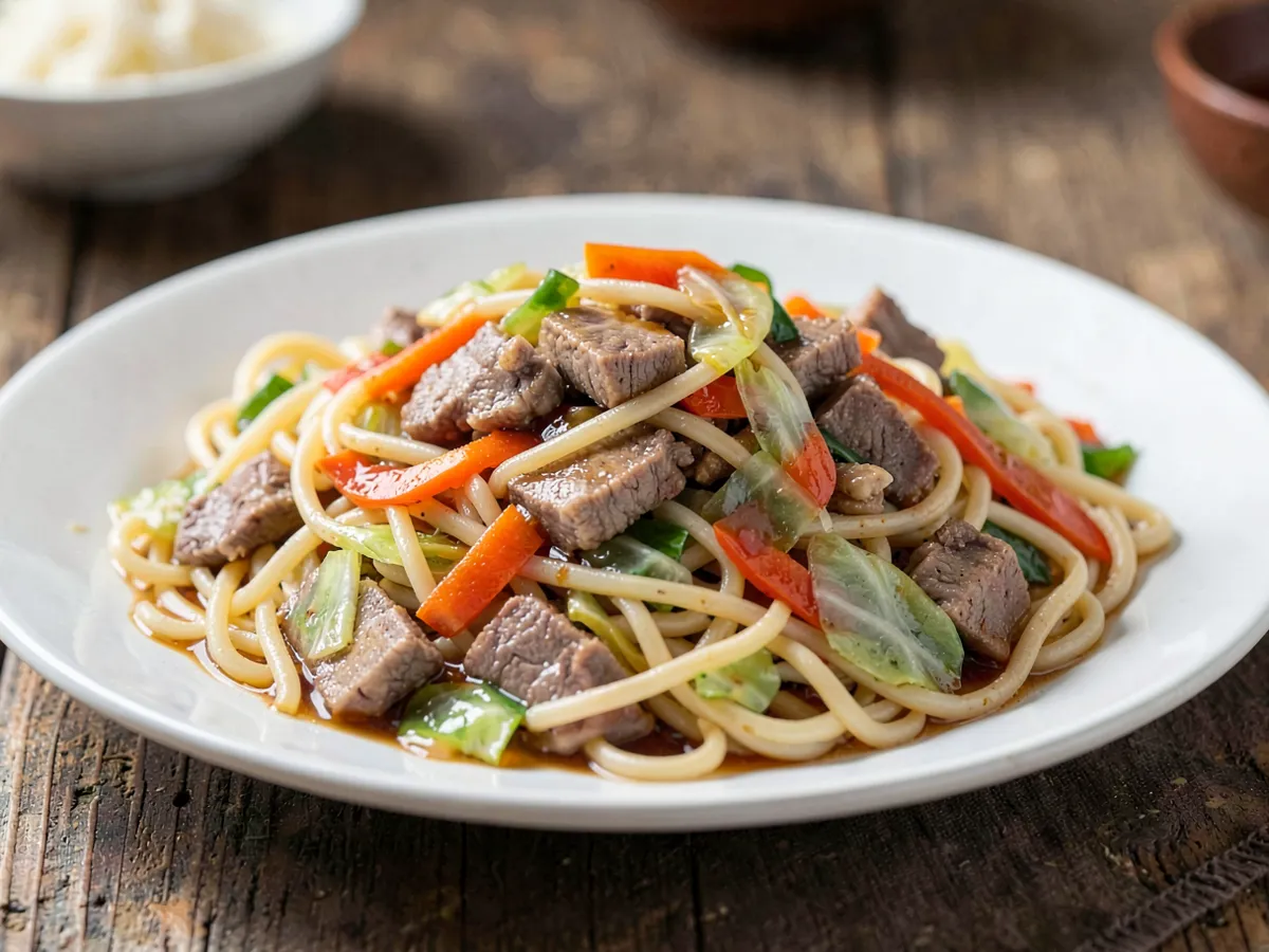 Pork Lo Mein