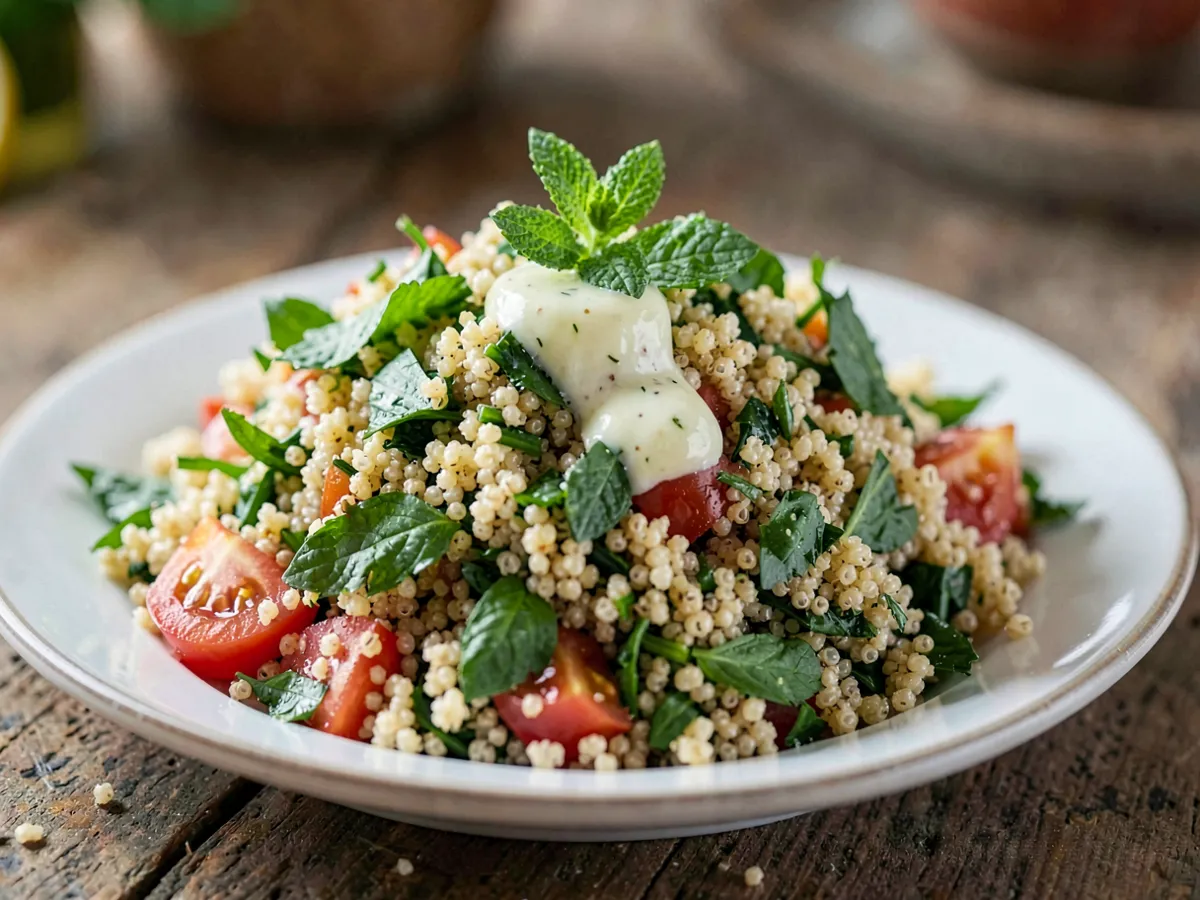 Tabulé de quinoa