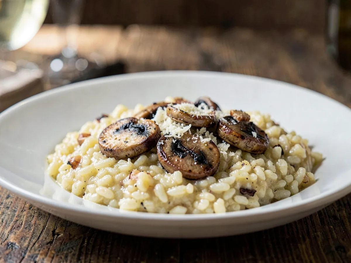 Mushroom Risotto