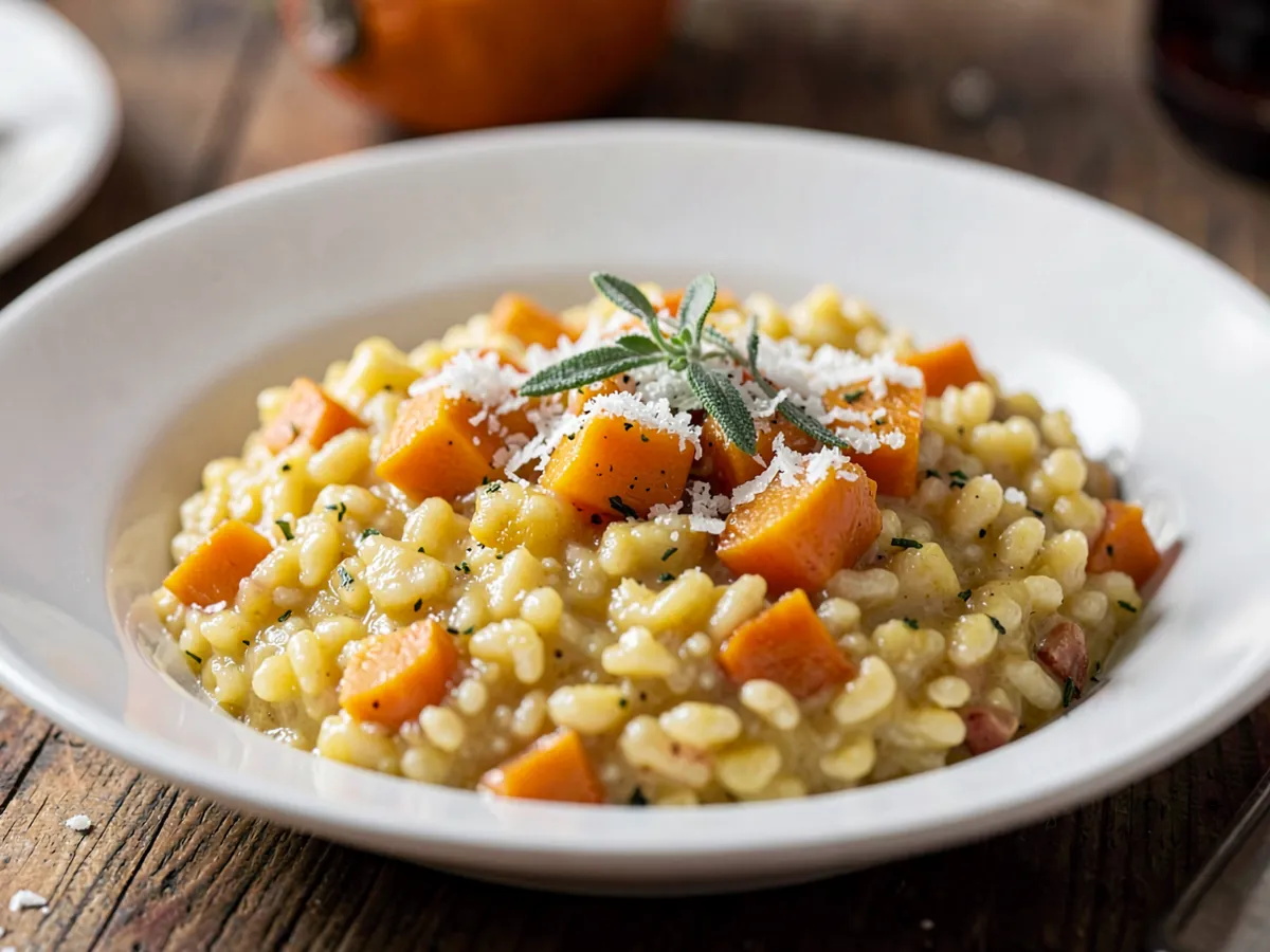 Pumpkin Risotto