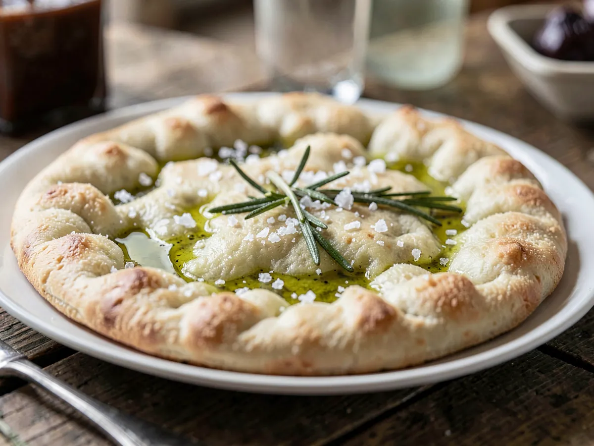 Focaccia de romero