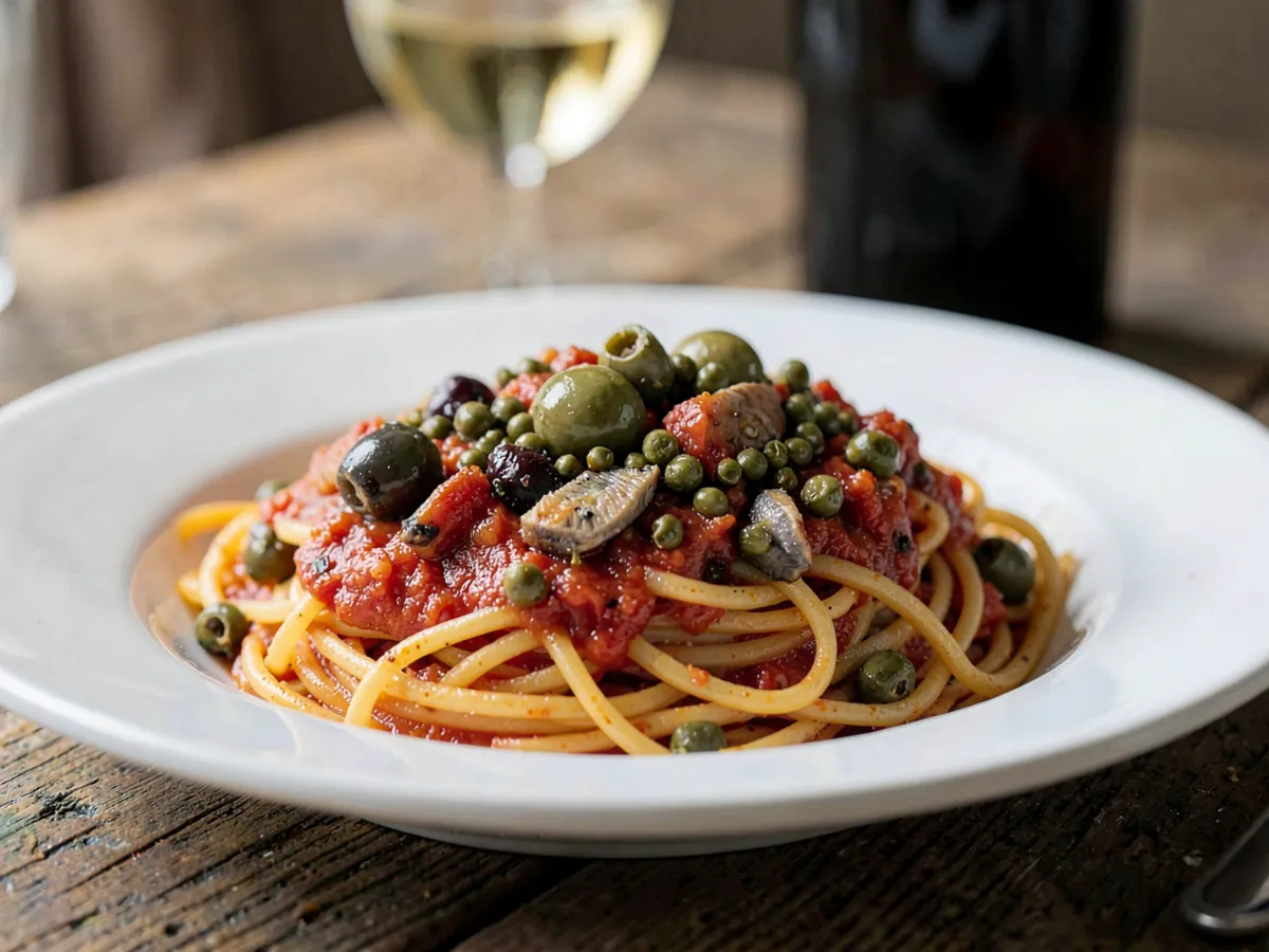 Spaghetti alla Puttanesca