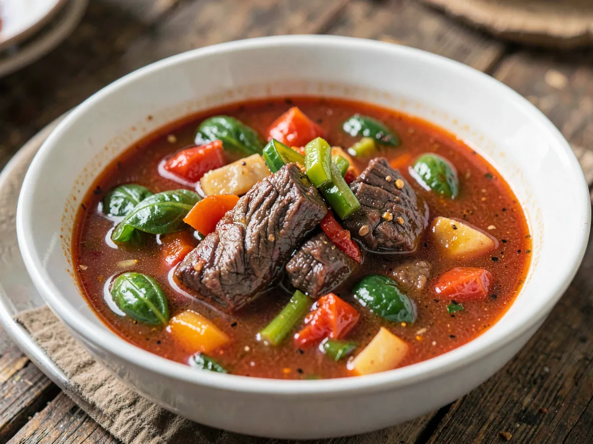 Beef and Vegetable Soup