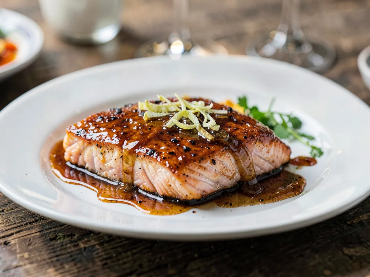 Teriyaki Glazed Salmon