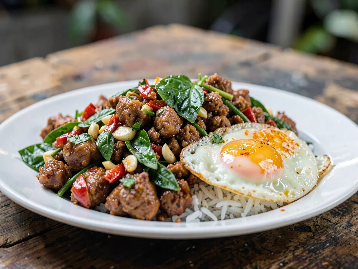 Thai Basil Chicken (Pad Krapow)
