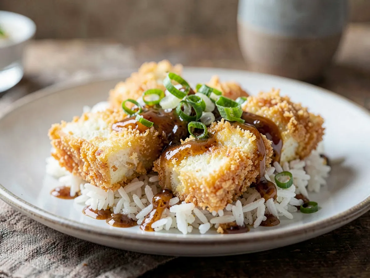 Air Fryer Crispy Tofu Bowls