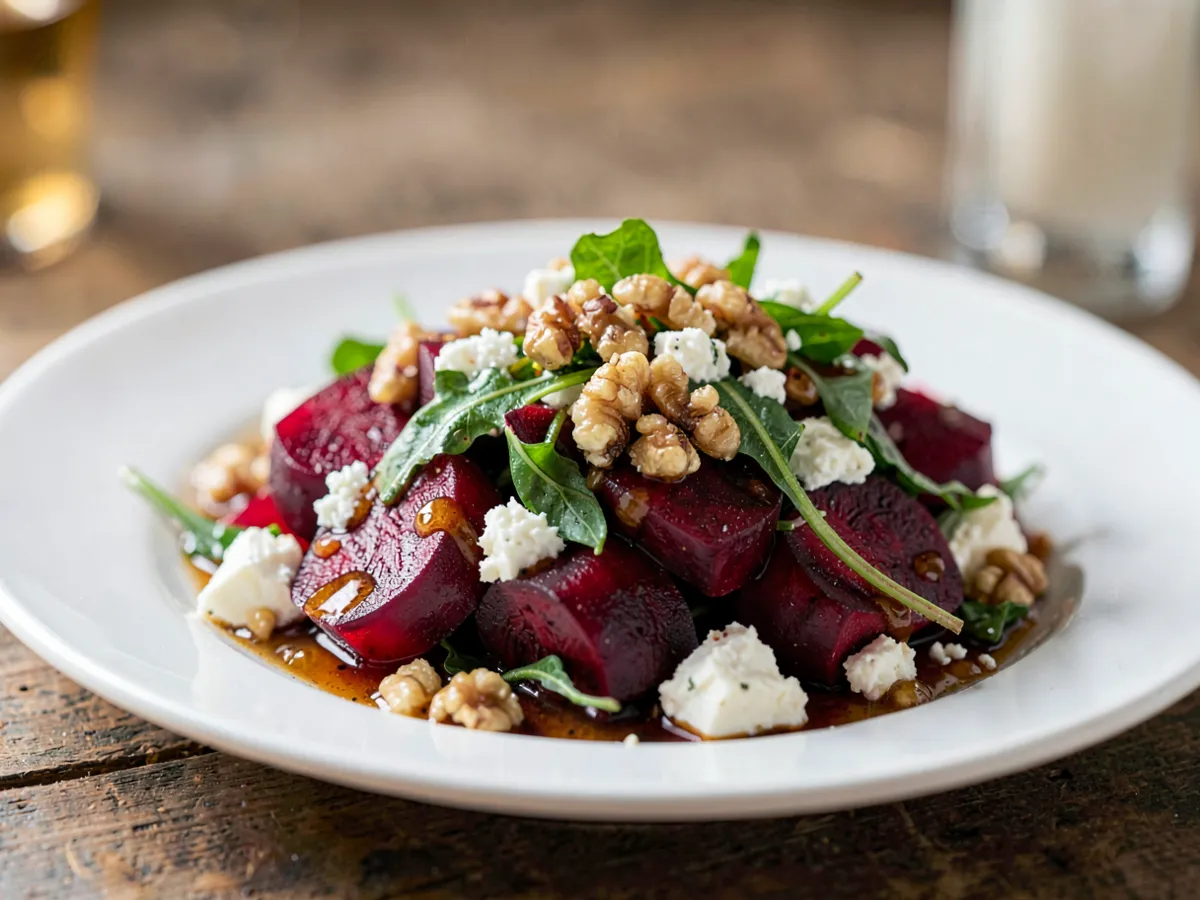 Beetroot & Goat Cheese Salad