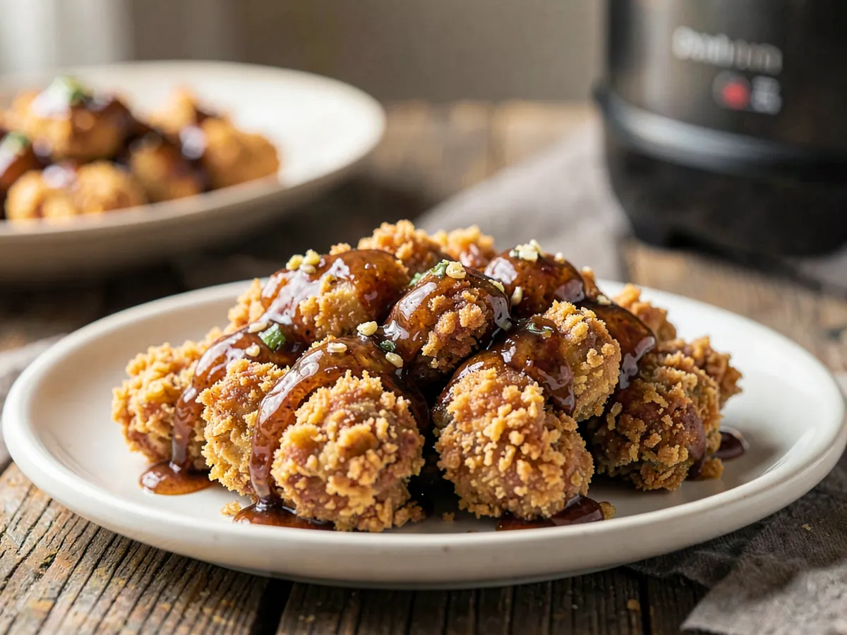 Air Fryer Korean Fried Chicken