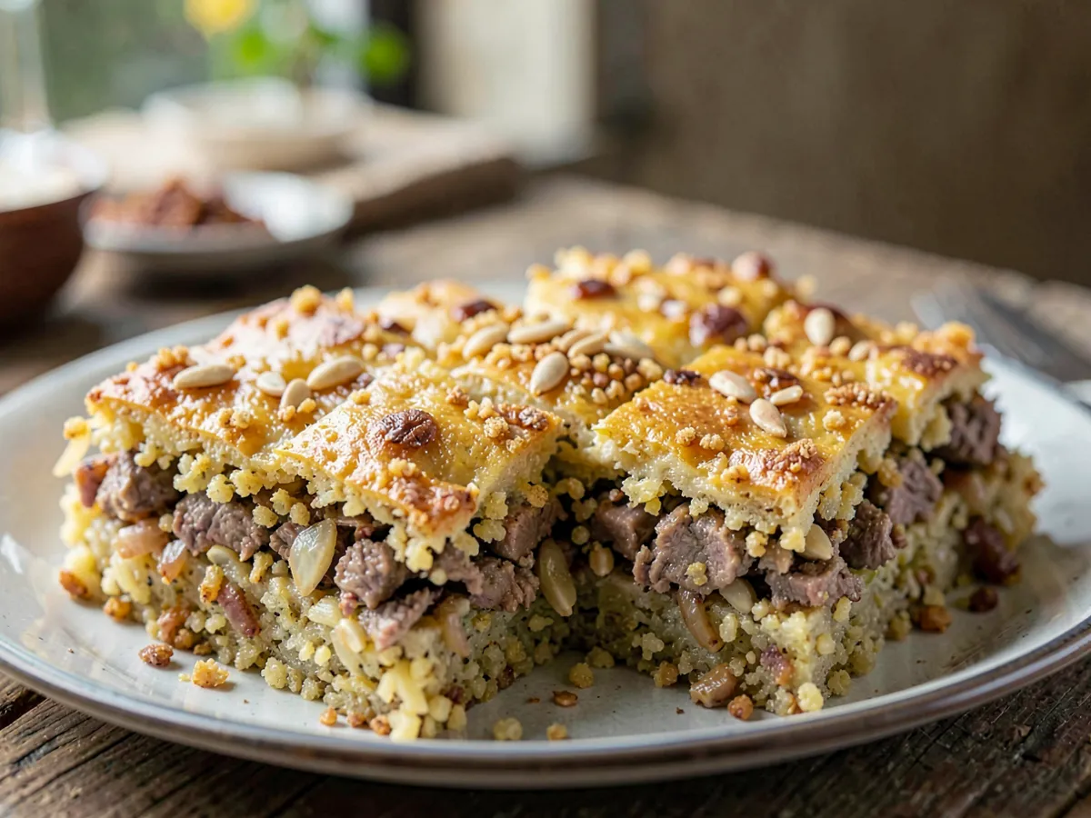 Baked Kibbeh