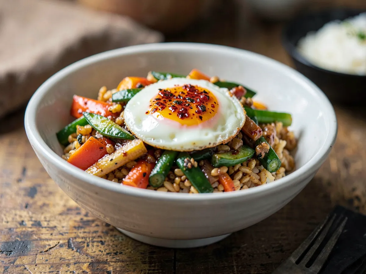 Bibimbap Rice Bowl