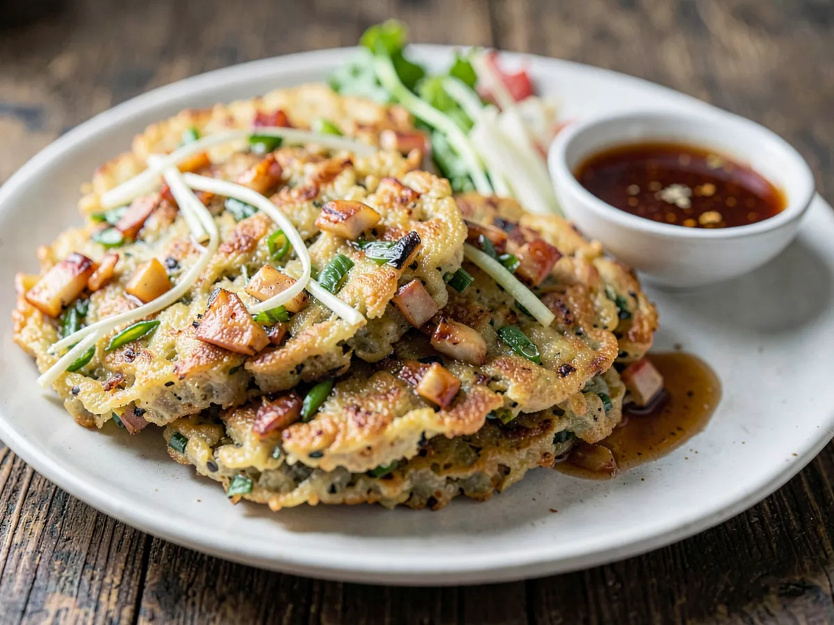 Bindaetteok Mung Bean Pancake