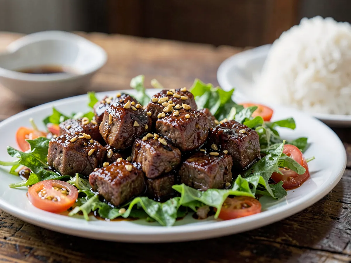 Bo Luc Lac (Vietnamese Shaking Beef)