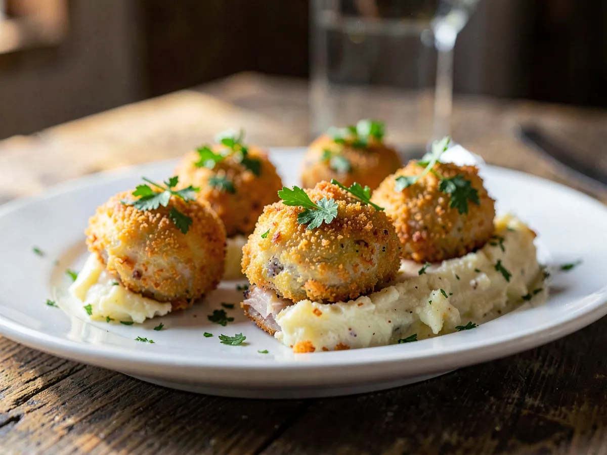 Bolinhos de Bacalhau (croquetas de bacalao portuguesas)