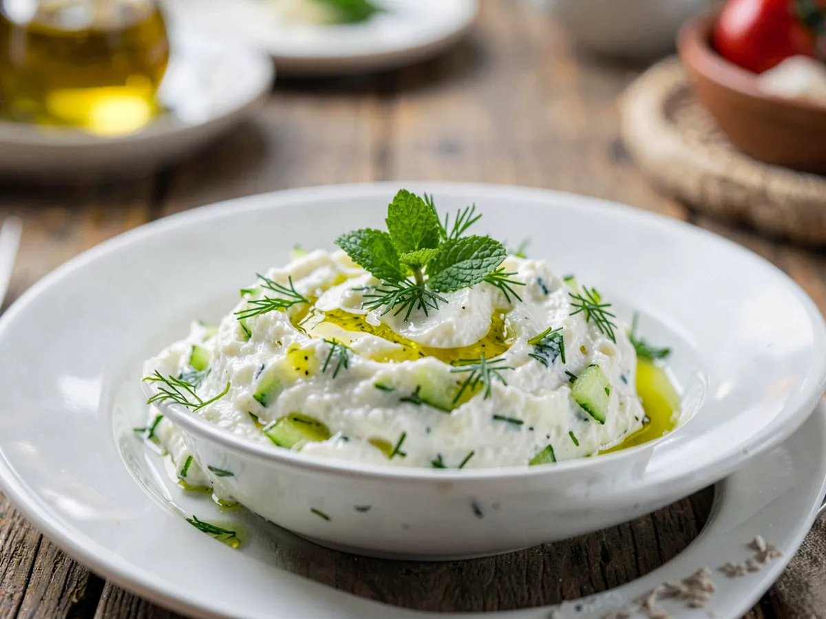 Cacık (Turkish Yogurt & Cucumber Dip)