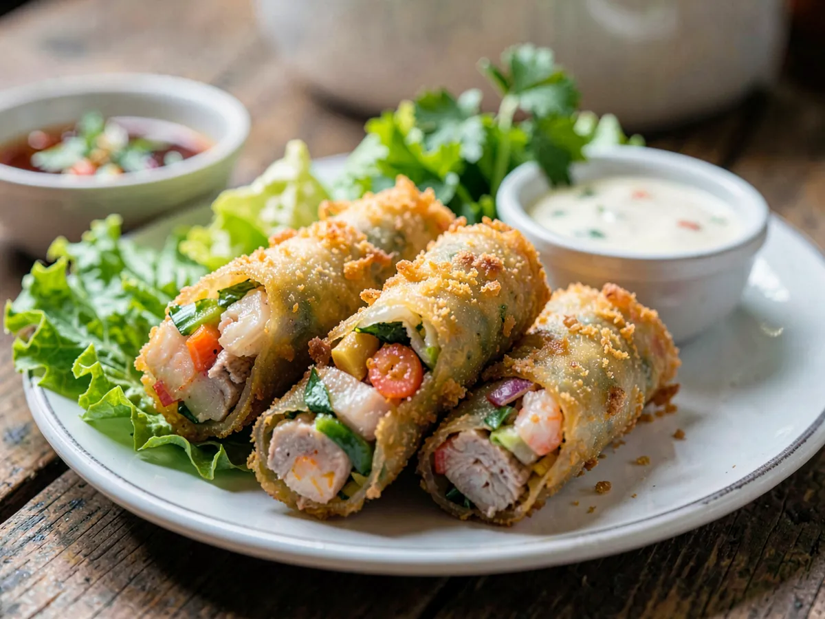 Cha Gio (Crispy Vietnamese Spring Rolls)