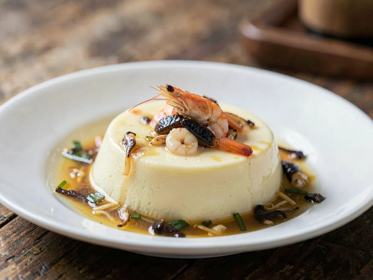Chawanmushi (flan de huevo salado)