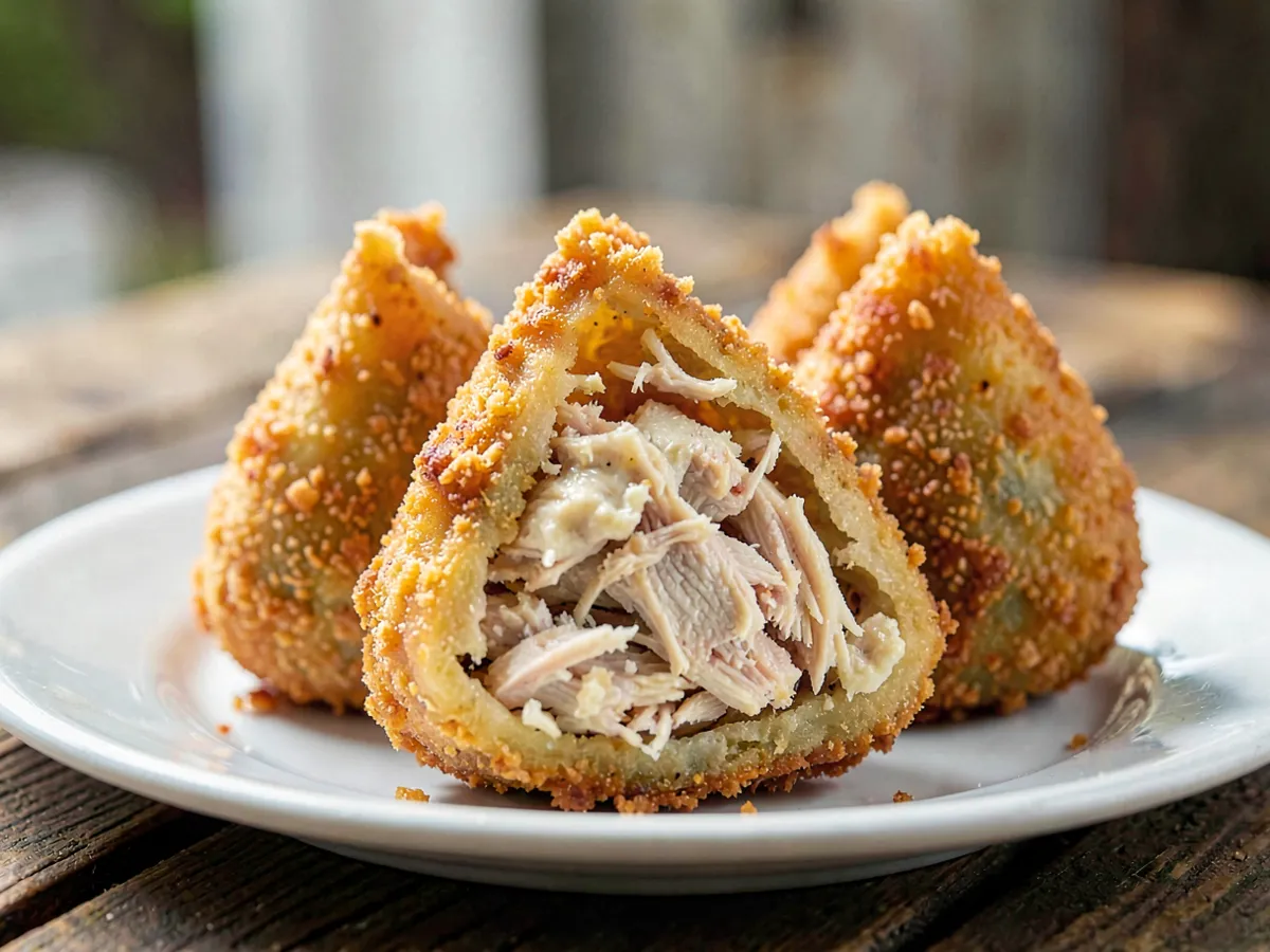 Coxinha (Brazilian Chicken Croquettes)