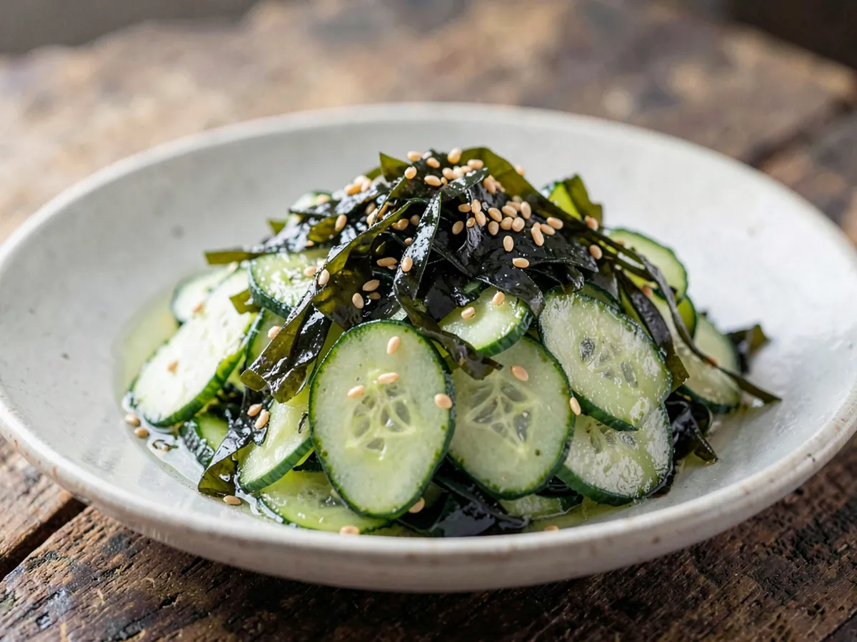 Cucumber Sunomono Salad