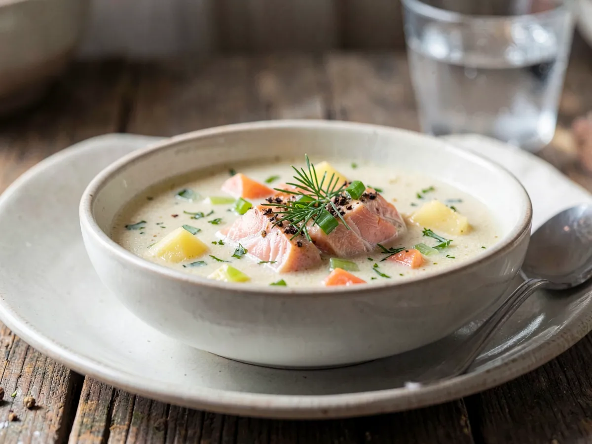 Finnish Salmon Soup