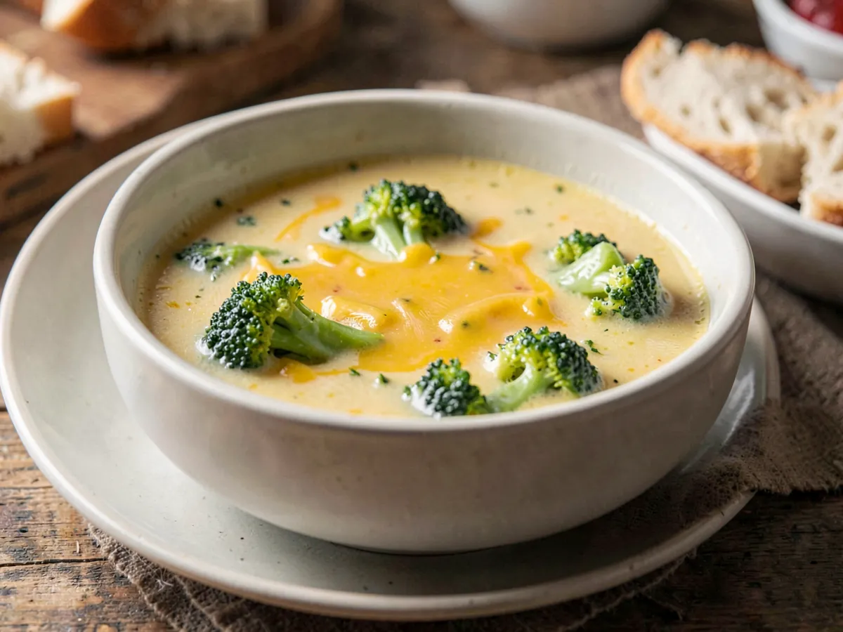 Broccoli Cheddar Soup