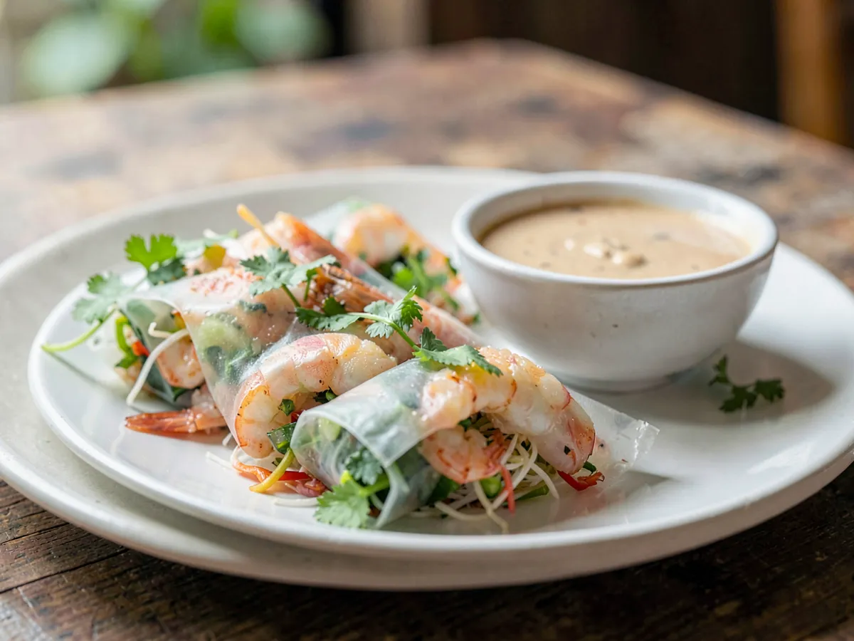 Goi Cuon Tom (Fresh Shrimp Spring Rolls)