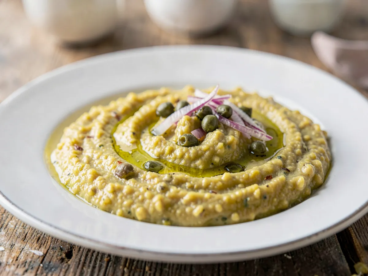 Greek Fava (Yellow Split Pea Dip)