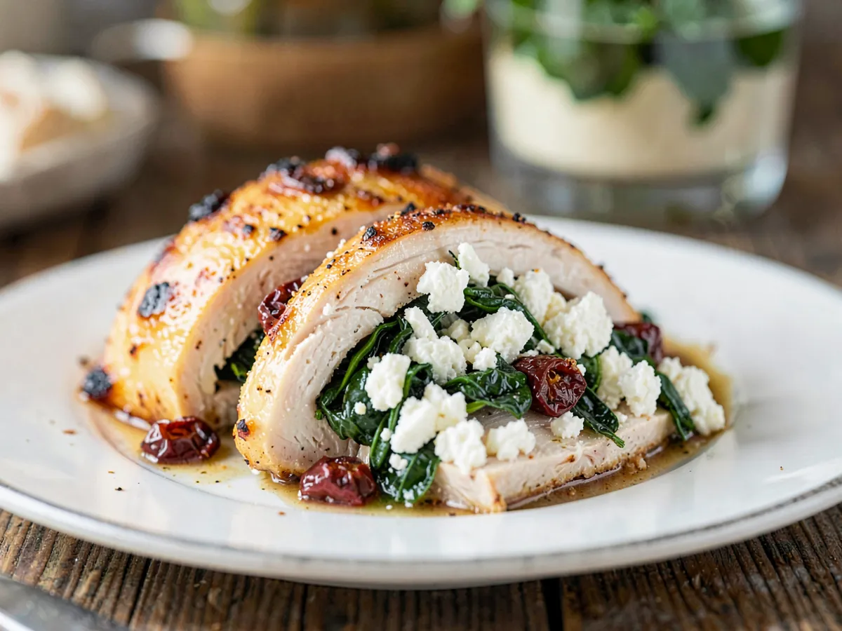 Greek Feta-Stuffed Chicken