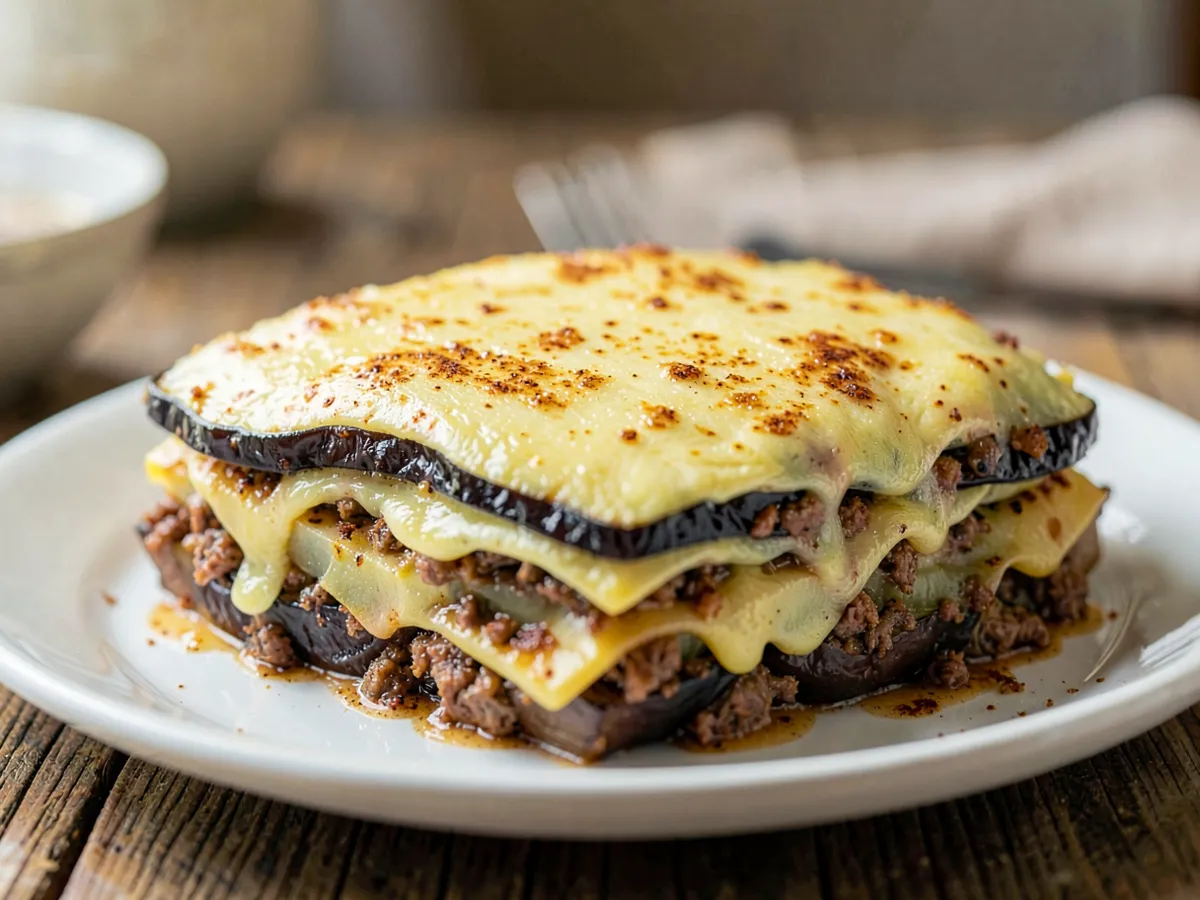 Moussaka griega