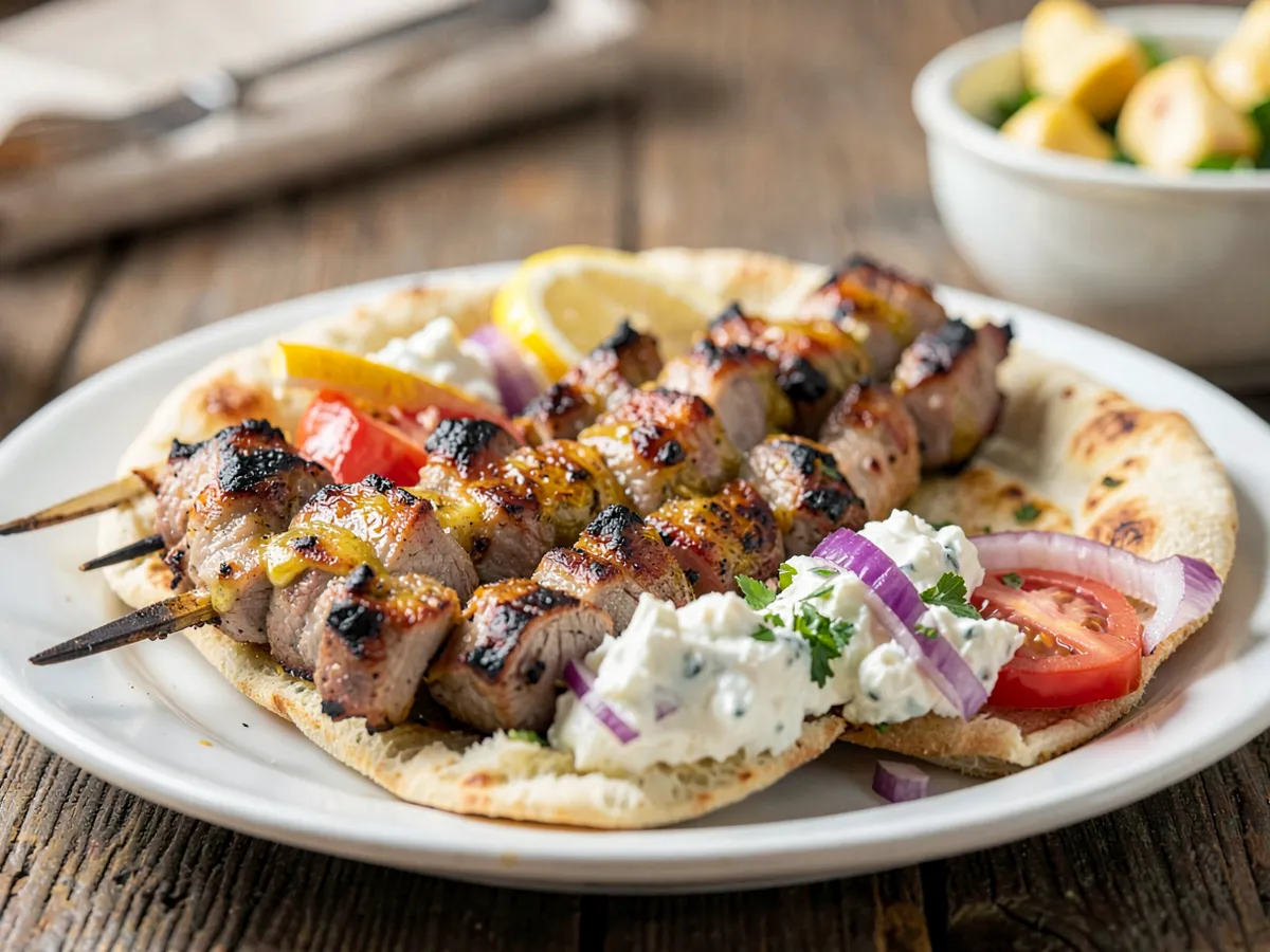 Greek Pork Souvlaki