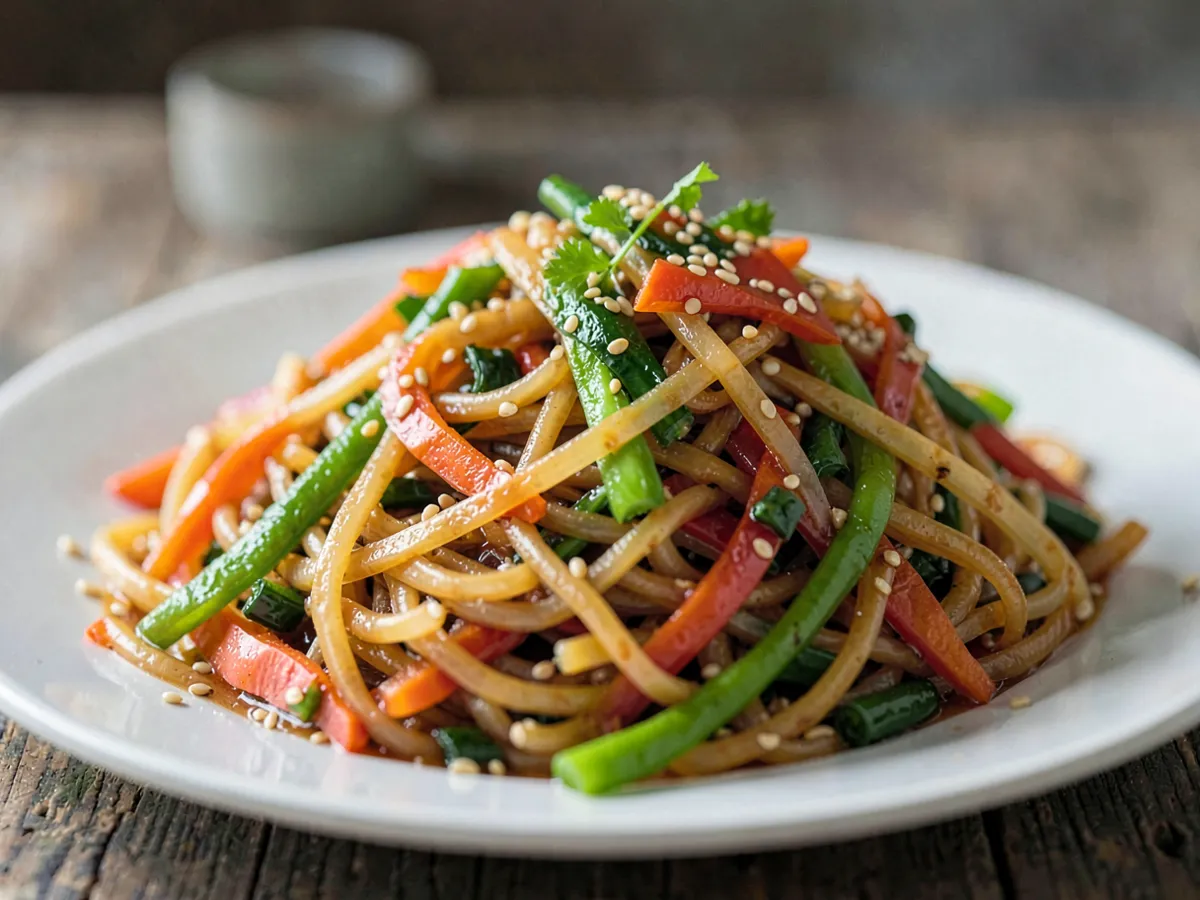 Japchae Glass Noodles