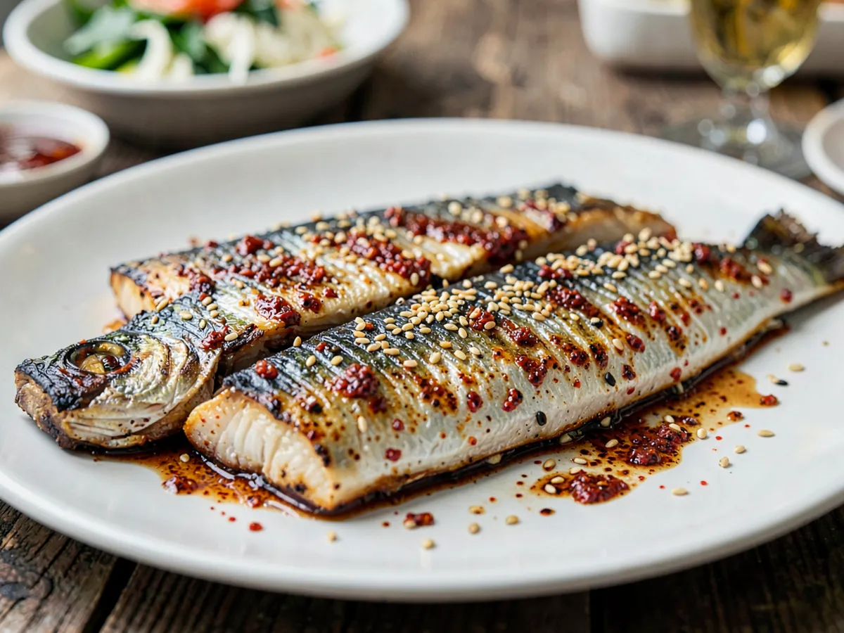 Korean Grilled Mackerel