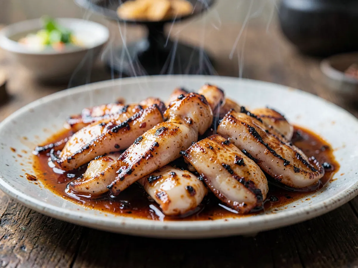 Korean Grilled Squid
