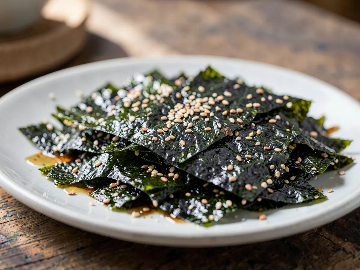 Korean Seasoned Seaweed Snacks
