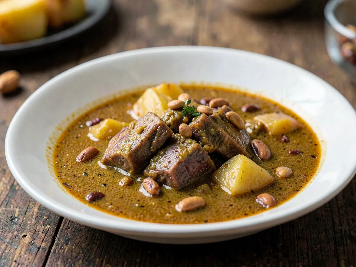 Massaman Curry with Lamb
