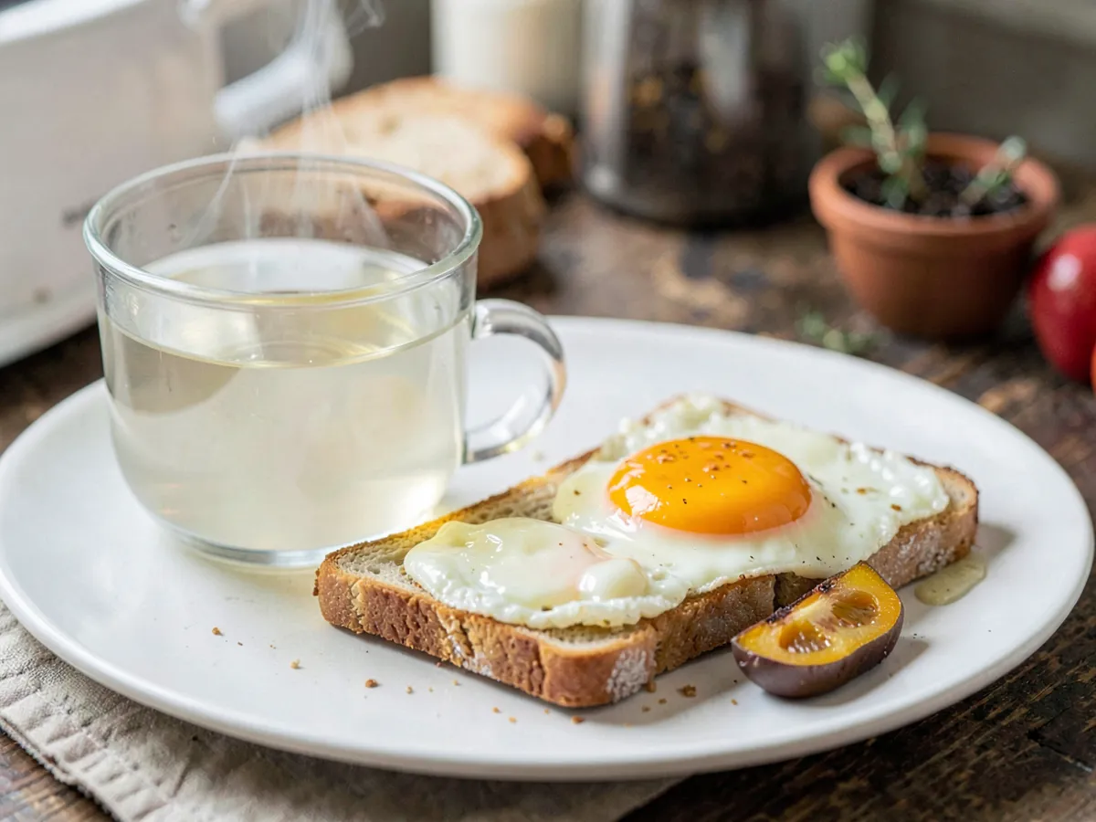 Microwave Poached Eggs