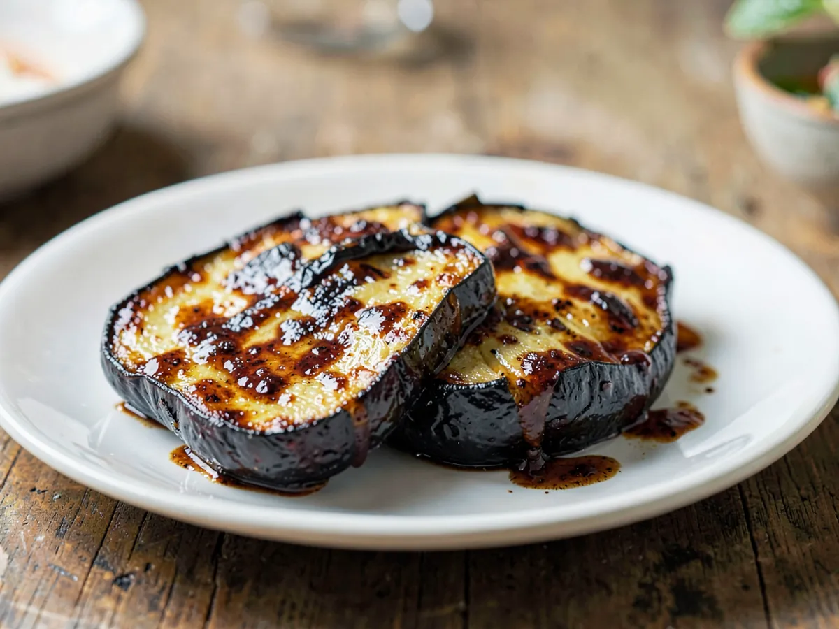 Miso-Glazed Eggplant (Dengaku)