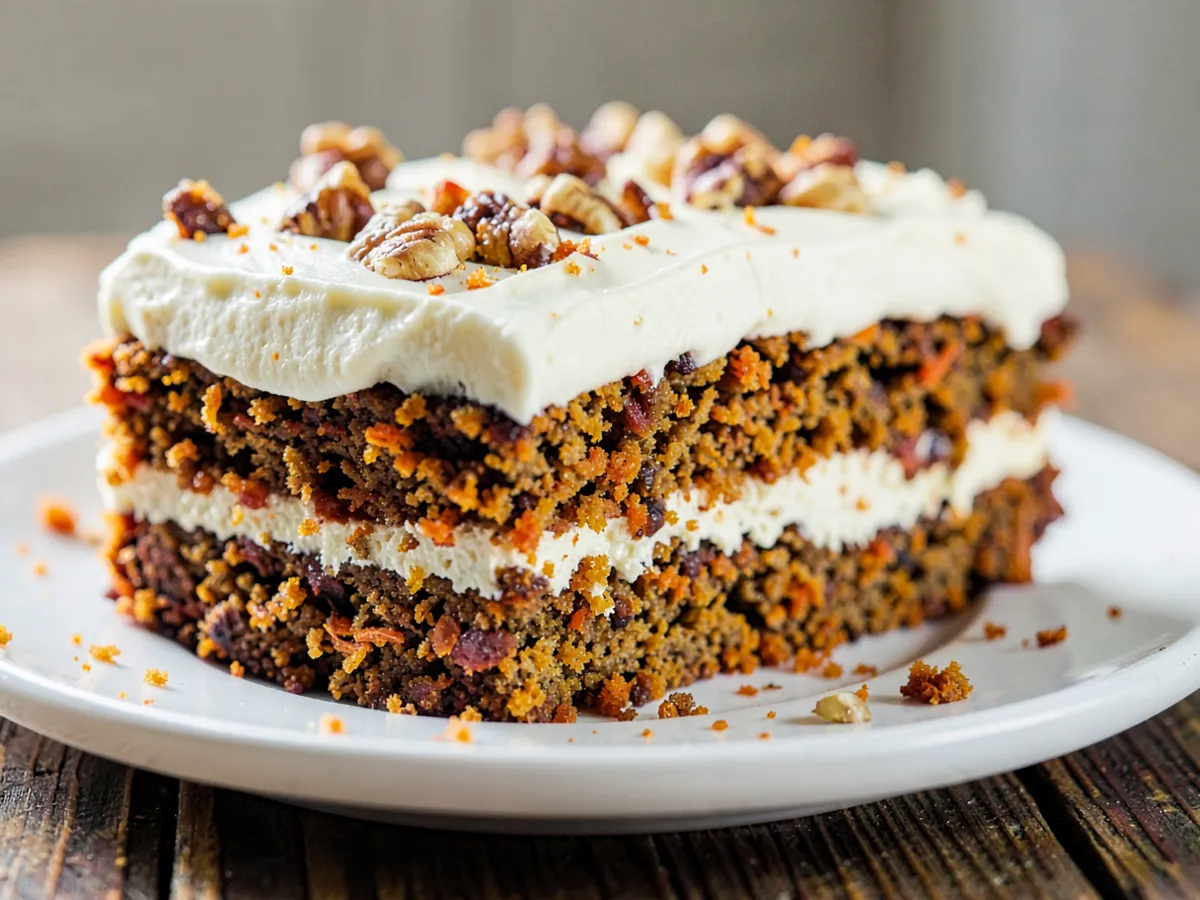 Tarta de zanahoria