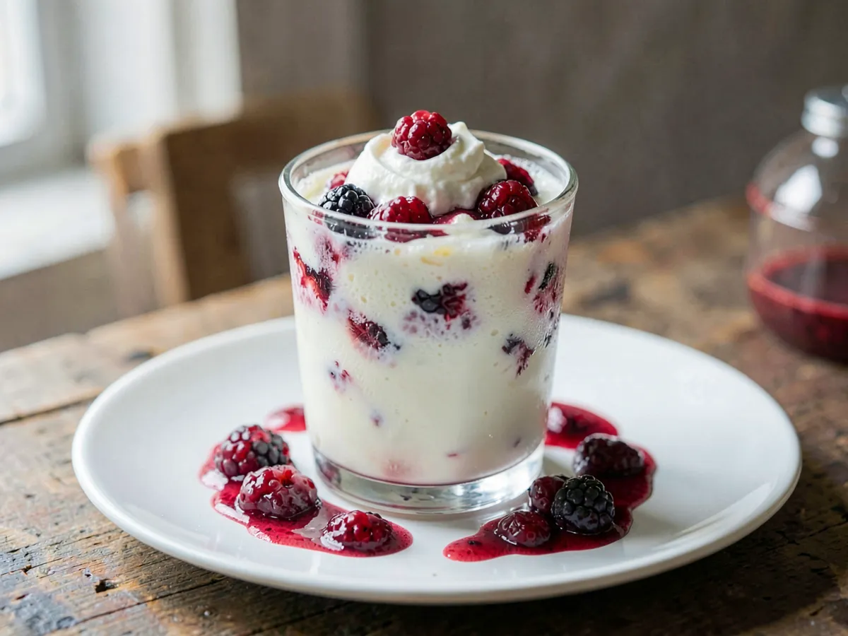Nordic Buttermilk Berry Drink