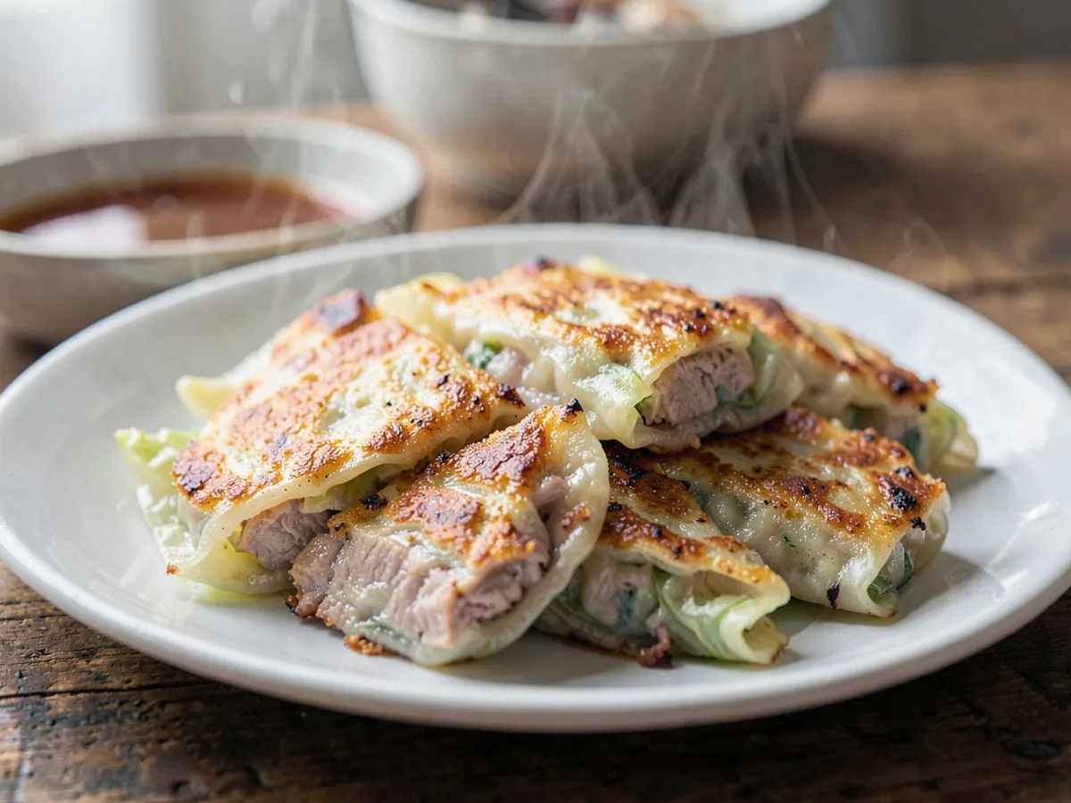 Pan-Fried Pork Gyoza