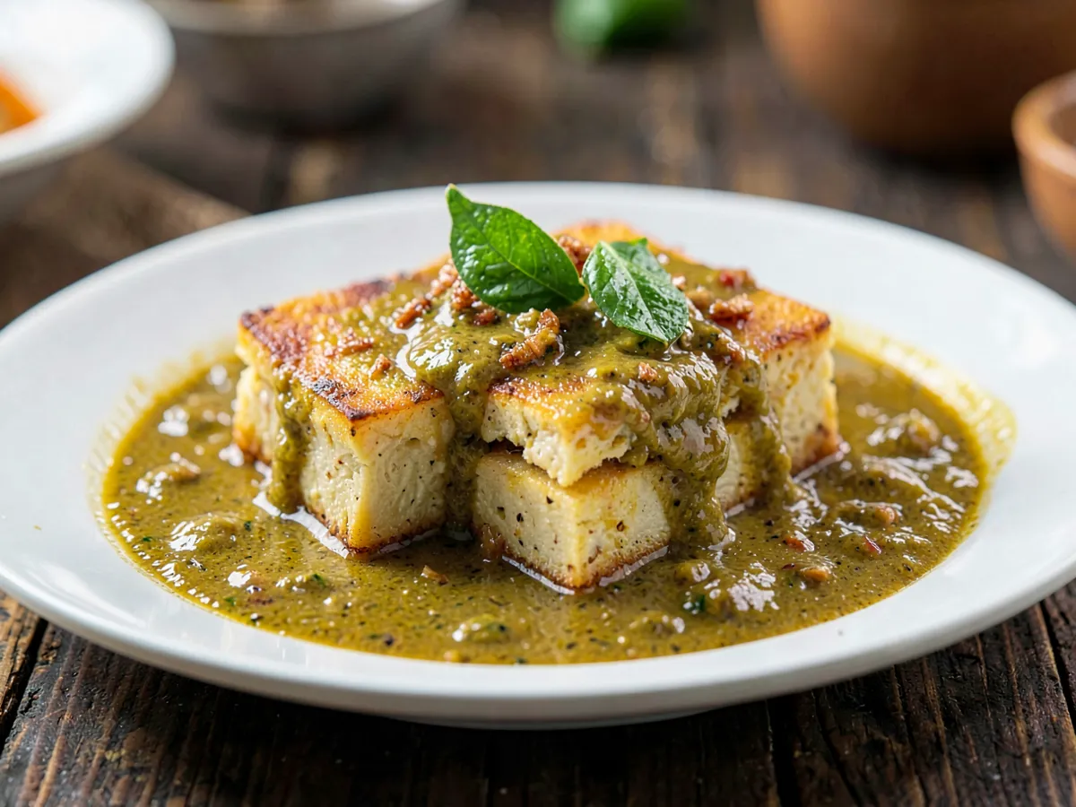 Panang Curry with Tofu